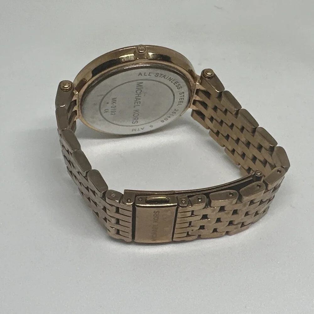 Michael Kors Darci MK3192 Women's Rose Gold Stainless Steel Analog Watch HME647